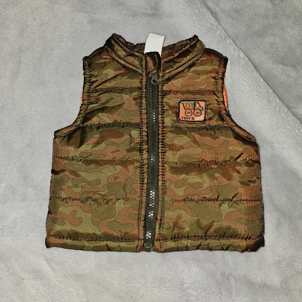 Healthtex 3-6 month Camouflage Vest